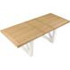 Magnolia Brown 80" Extendable Rectangular Counter Height Dining Table
