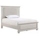 Silver Sands Gray Full Upholstered Panel Bed