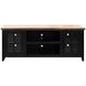 Providence Black and Bourbon 66" TV Stand