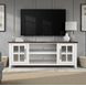 Providence White and Bourbon 66" TV Stand