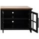 Providence Black and Bourbon 96" TV Stand