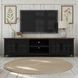 Providence Black and Bourbon 96" TV Stand