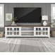 Providence White and Bourbon 96" TV Stand