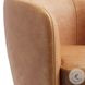 Sienna Vintage Caramel Leather Swivel Club Chair