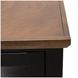 Providence Black and Bourbon 66" TV Stand with Fireplace