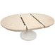 Echo Isles Sea Pearl and Driftwood 72" Extendable Oval Dining Table