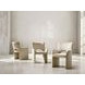 Loggia Beige Performance Fabric Arm Chair