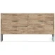 Tribeca Aurum 6 Drawer Dresser With Sled Base