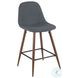 Pebble Blue Counter Stool Set Of 2