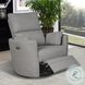 Compass Pebble Power Glider Recliner with USB Port