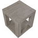 Pinedale Gray Square End Table