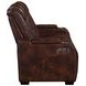Chester Brown 85" Power Reclining Sofa with USB Charging and LED