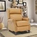Philadelphia Santa Fe Brandy Leather Power Recliner wirh Power Headrest and Power Lumbar