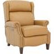 Philadelphia Santa Fe Brandy Leather Triple Power Recliner with USB Charging and Nailhead Trim