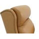 Philadelphia Santa Fe Brandy Leather Triple Power Recliner with USB Charging and Nailhead Trim
