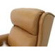 Philadelphia Santa Fe Brandy Leather Triple Power Recliner with USB Charging and Nailhead Trim