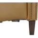 Philadelphia Santa Fe Brandy Leather Triple Power Recliner with USB Charging and Nailhead Trim