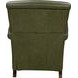 Phoebe Dobbs Sage Leather Push Thru The Arms Recliner