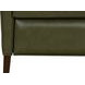 Phoebe Dobbs Sage Leather Push Thru The Arms Recliner