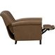 Phoebe Hillwood Toffee Leather Push Thru The Arms Recliner