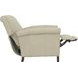 Phoebe Cashmere Stone Leather Push Thru The Arms Recliner