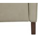 Phoebe Cashmere Stone Leather Push Thru The Arms Recliner