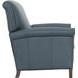 Phoebe Santa Fe Ocean Leather Push Thru The Arms Recliner