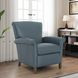 Phoebe Santa Fe Ocean Leather Push Thru The Arms Recliner