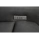 Pierce Homerun Dark Gray Leather 87" Zero Gravity Power Reclining Sofa with Power Lumbar and USB Charging