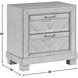 Montana Gray Low Profile Panel Bedroom Set