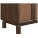 Verge Handcrafted Walnut 2 Door Nightstand