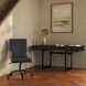 Roy Black Leather Upholstered Office Chair