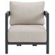 Fresca Beige Outdoor Upholstered Chair Set of 2