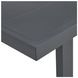 Fresca Dark Gray 77" Outdoor Rectangular Dining Table