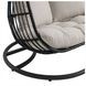 Fresca Beige Upholstered Outdoor Double Swing Chair