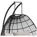 Fresca Beige Upholstered Outdoor Double Swing Chair