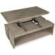 Conrad Stone Harbor Gray Rectangular Lift Top Cocktail Table