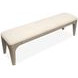 Braelyn Beige Upholstered Dining Bench