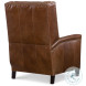 Bernard Brown Aniline Leather Electric Recliner