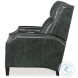 Lydia Espresso Aniline Leather Electric Recliner