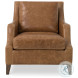 Cecily Chestnut Full Grain Leather Chair