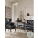 Thaxton Charcoal Faux Shagreen And Silver Leaf Occasional Table Set