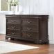 Lyndhurst Walnut 8 Drawer Dresser