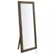 Preston Weathered Vintage Oak Floor Mirror