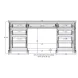 Brayton Manor Cognac Jr Executive Desk