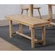 Pocono Manor Natural Dining Bench