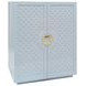 Poppy Light Blue 2 Door Accent Cabinet