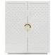 Poppy White 2 Door Accent Cabinet