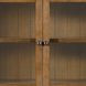 Beth Brown Oak Display Cabinet