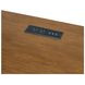 Beth Brown Oak Double Pedestal Desk with USB Charging